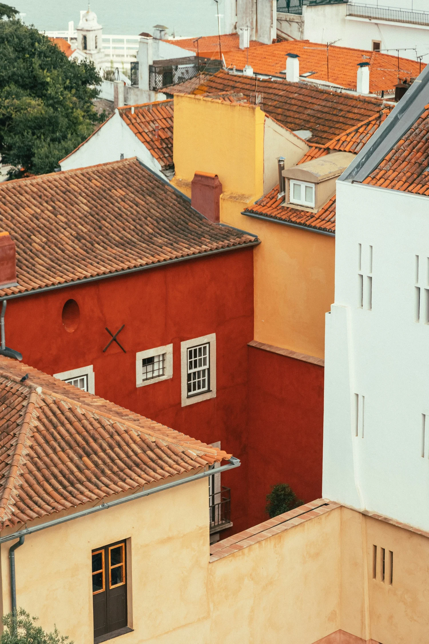Colorful rooftops
